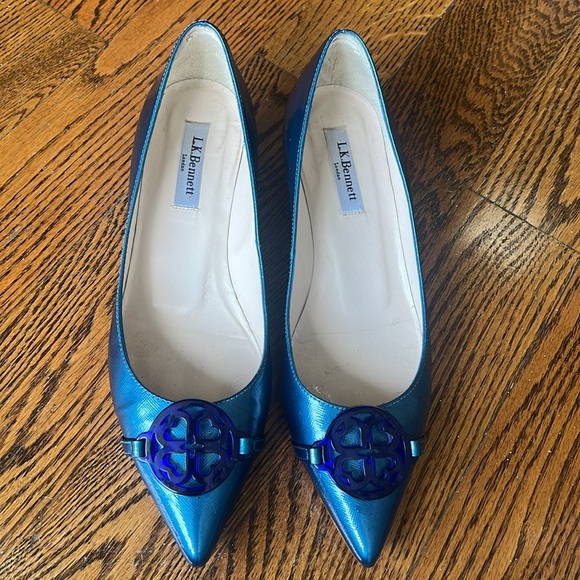 LK Bennett Shoes - LK Bennett leather shoes, size 38 ( US 7.5 )
